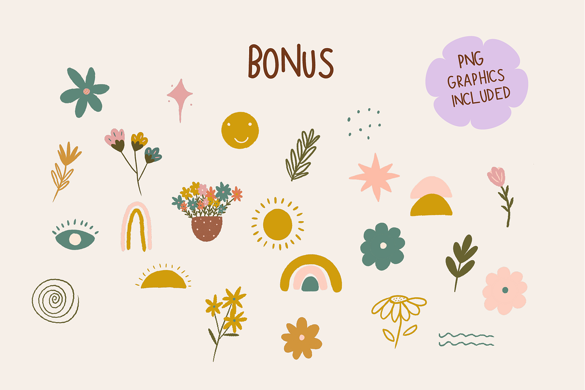 Yellow Daisy | Handwritten Font, a Handwritten Font by Darla Studio (Photo 7 of 12)