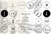 PREMIUM 120 Stamp Logo Bundle, a Branding & Logo Template by IsikChic (Thumbnail 1 of 30)