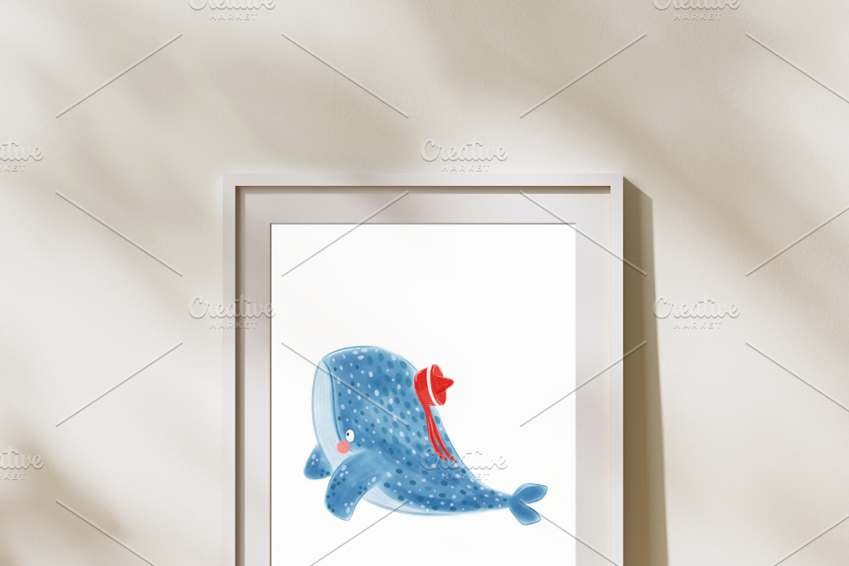 Watercolor Ocean Clipart, an Animal Illustration by Oleksandra Illustrates (Photo 16 of 21)