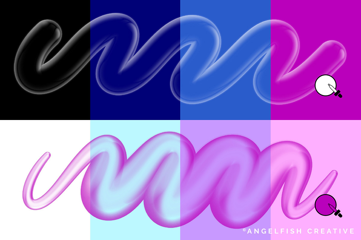 Bubble Pen Brush for Procreate, a Brush Add-On by AngelfishCreative (Photo 5 of 6)