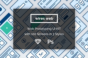 Wireframe Protoyping UI for Web