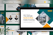Real Estate Google Slide Template, a Presentation Template by MtvtdArt (Thumbnail 1 of 6)