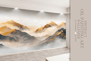 Abstract mountains art wallpaper, an Illustration by fei long (Thumbnail 2 of 9)