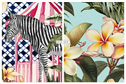 Costa Flores Tropical Lemon Pattern, a Pattern Graphic by Pink Linen (Thumbnail 6 of 10)