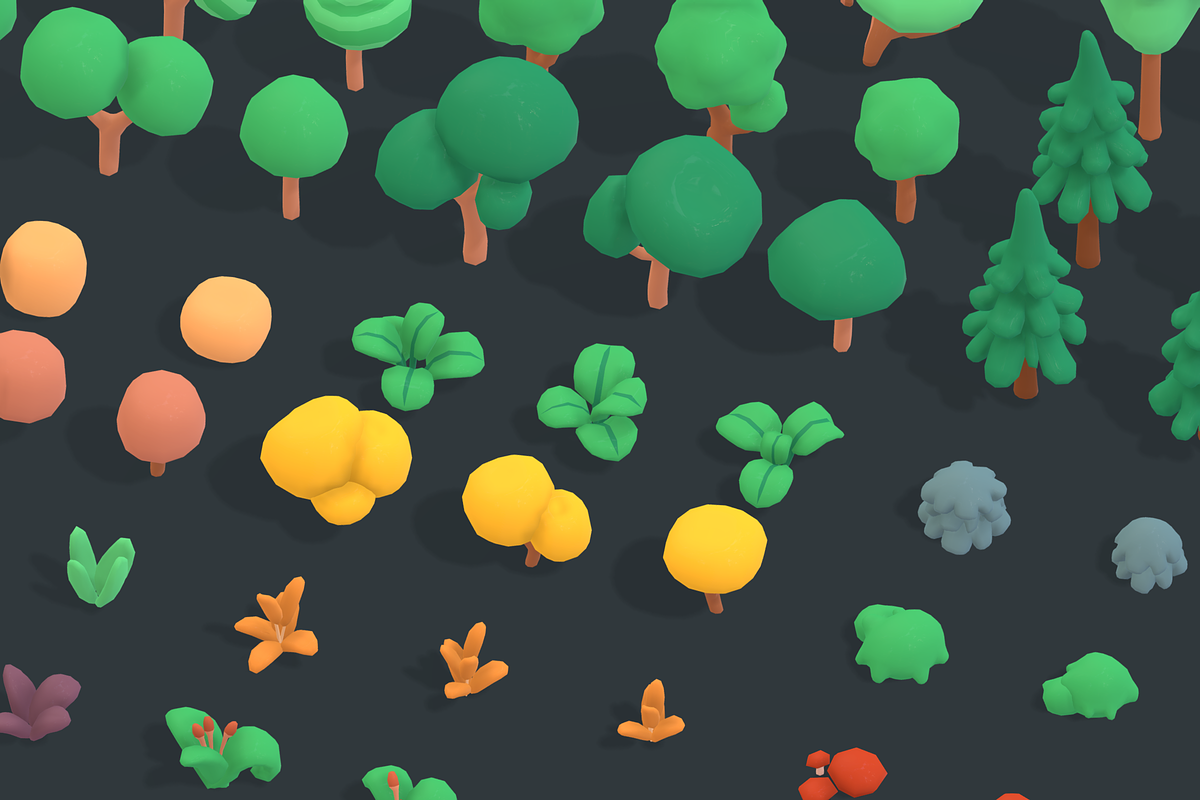 Nature Forest - Animation Asset, an Environmental 3D Model by Polydactyl (Photo 6 of 36)