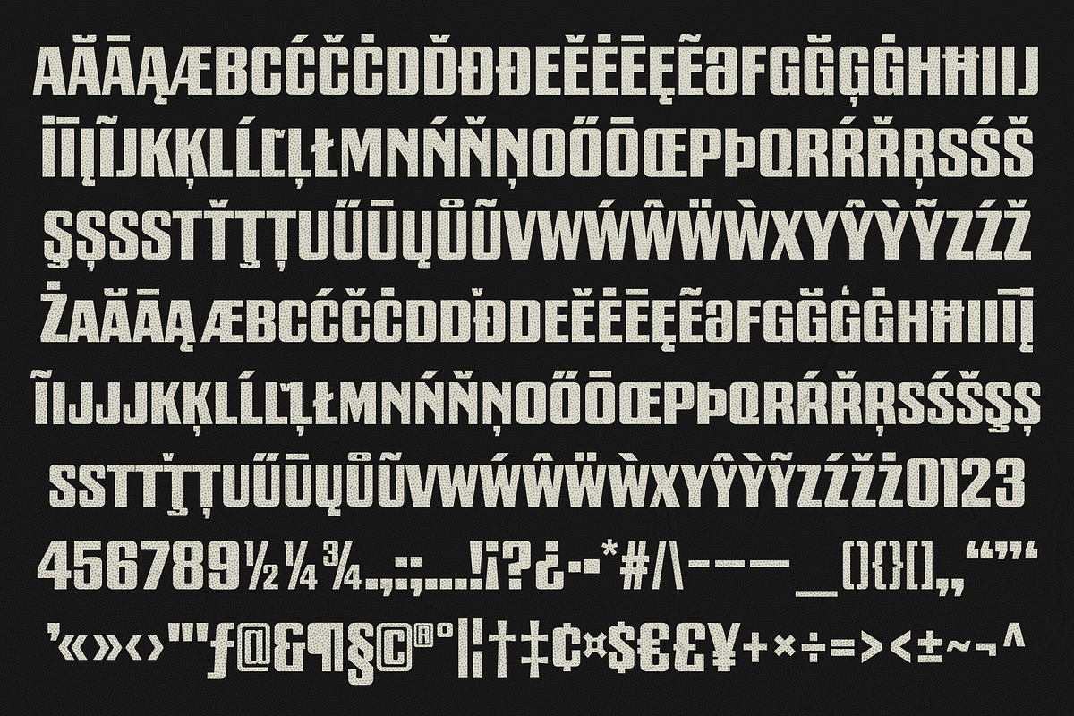 Gearly Variable, a Font by Goodwheel Studio (Photo 8 of 8)