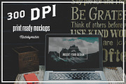 20 iMac & Macbook screen mockups, an iPhone Mockup by Madebyvadim (Thumbnail 2 of 5)