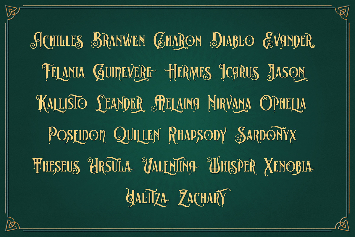 Empherian - Decorative Serif, a Serif Font by iqbal habibi (Photo 5 of 10)