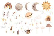 CELESTIAL nursery. Boho collection, an Animal Illustration by OlliArtDesign (Thumbnail 3 of 6)