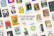 Contemporary Art 3, a Graphic by Wall Art Print Studio (Thumbnail 1 of 16)