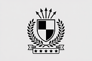 Royal Shield Logo Template Vector, an Illustration by Amazin_art (Thumbnail 13 of 18)