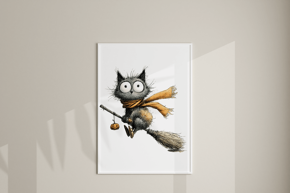 14 Quirky Cat, an Animal Illustration by Pati Charm Studio (Photo 8 of 8)