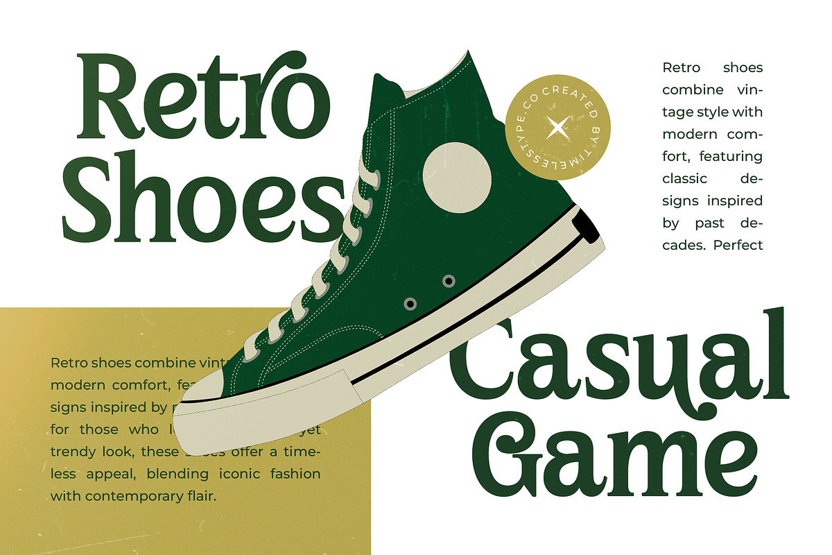 Nugira Rilasto Modern Retro Serif, a Serif Font by timelesstype.co (Photo 4 of 20)