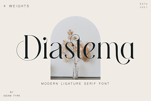 Diastema Modern Ligature Typeface