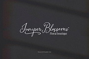 Branch & Bramble Calligraphy Font, a Script Font by Callie Rian & Co. (Thumbnail 7 of 17)
