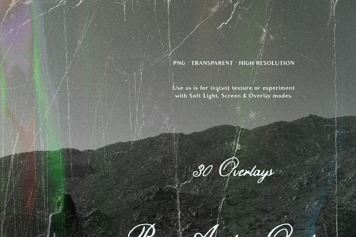Raw Analog Texture Overlays, a Texture Graphic by Purple (Photo 31 of 31)