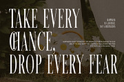 Hainnan Elegant Ligature Serif Font, a Serif Font by Graphicxell (Thumbnail 2 of 7)