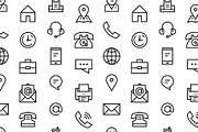 Business card contact icon, an Icon by Volyk (Thumbnail 10 of 11)