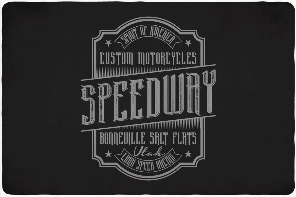 Black Widow Typeface preview 3