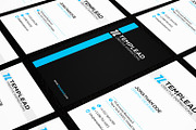 Corporate Business Card CM126, a Business Card Template by annozio (Thumbnail 4 of 4)