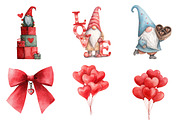 Valentines Gnome clipart, Valentine, an Illustration by Designworld (Thumbnail 4 of 4)