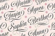 Delirian Script & Ornaments, a Script Font by Andrey Sharonov (Thumbnail 13 of 16)