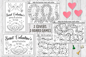 Saint Valentine's Coloring Games