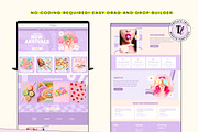 Retro Purple Y2K Website Template, a Wix Template by Template Twist Shop (Thumbnail 7 of 10)