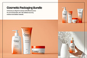 Cosmetic Cream Tube Mockup Bundle, a Packaging Mockup by Mego-studio (Thumbnail 3 of 11)