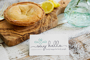 Lemon Pie Little Messages & Mockups