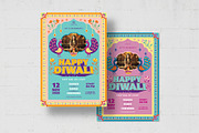Diwali Flyer Template, a Flyer Template by BrandPacks (Thumbnail 4 of 5)