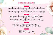 Brithany script, a Font by josstype (Thumbnail 6 of 7)