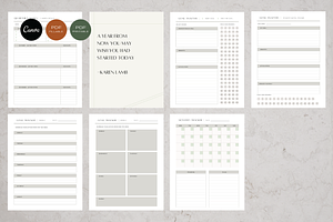 Goal Planner - Serenity Collection