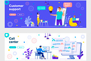 Flat Web Banners Template Kit, a Templates & Theme by alexdndz (Thumbnail 10 of 26)