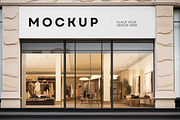 Shop Facade Mockup Generated with AI, an Advertising Mockup by dpi (Thumbnail 4 of 13)