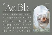 Light Rock - Elegant Modern Serif, a Serif Font by roomspace creative lab (Thumbnail 14 of 14)