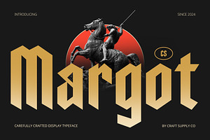 CS Margot Blackletter Font