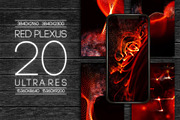 20 Red Abstract Backgrounds, a Technology Illustration by RDShop (Thumbnail 1 of 8)