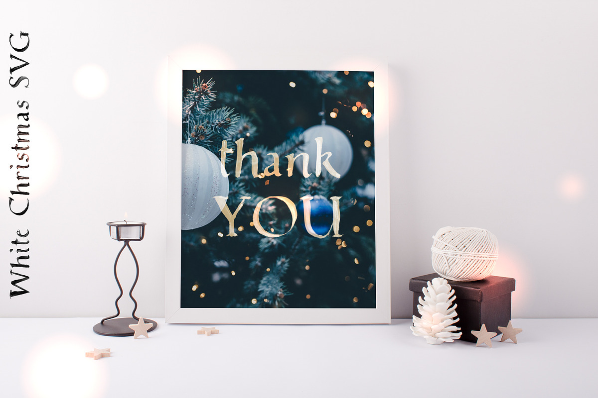 White Christmas SVG Font, a Font by Anna Zakharchenko (Photo 12 of 12)