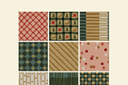 Warmy Yuletide. Seamless Patterns, a Pattern Graphic by oxygen_8 (Thumbnail 10 of 10)