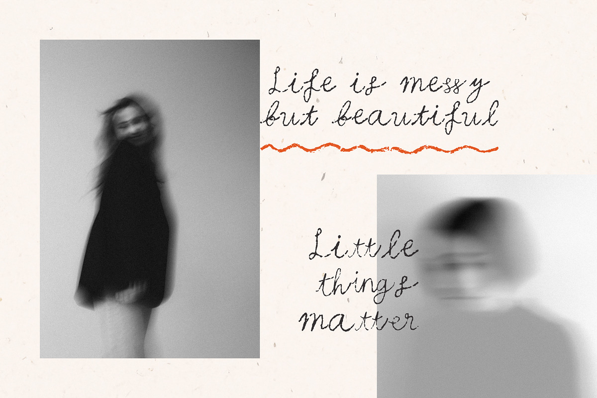 Dreamy Chalk Handwritten Script Font, a Handwritten Font by Kartika Prints (Photo 12 of 22)