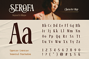 Serofa, a Sans Serif Font by Burntilldead (Thumbnail 2 of 12)