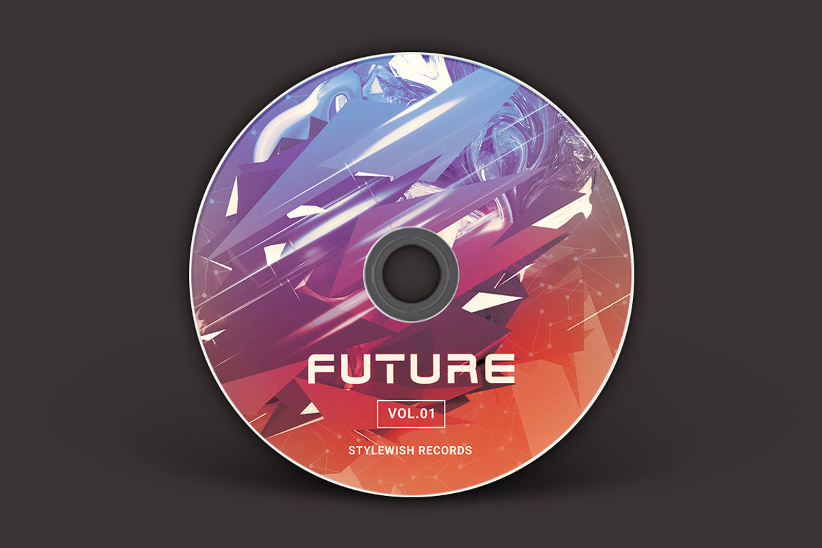 Future CD Cover Artwork, a Templates & Theme by styleWish