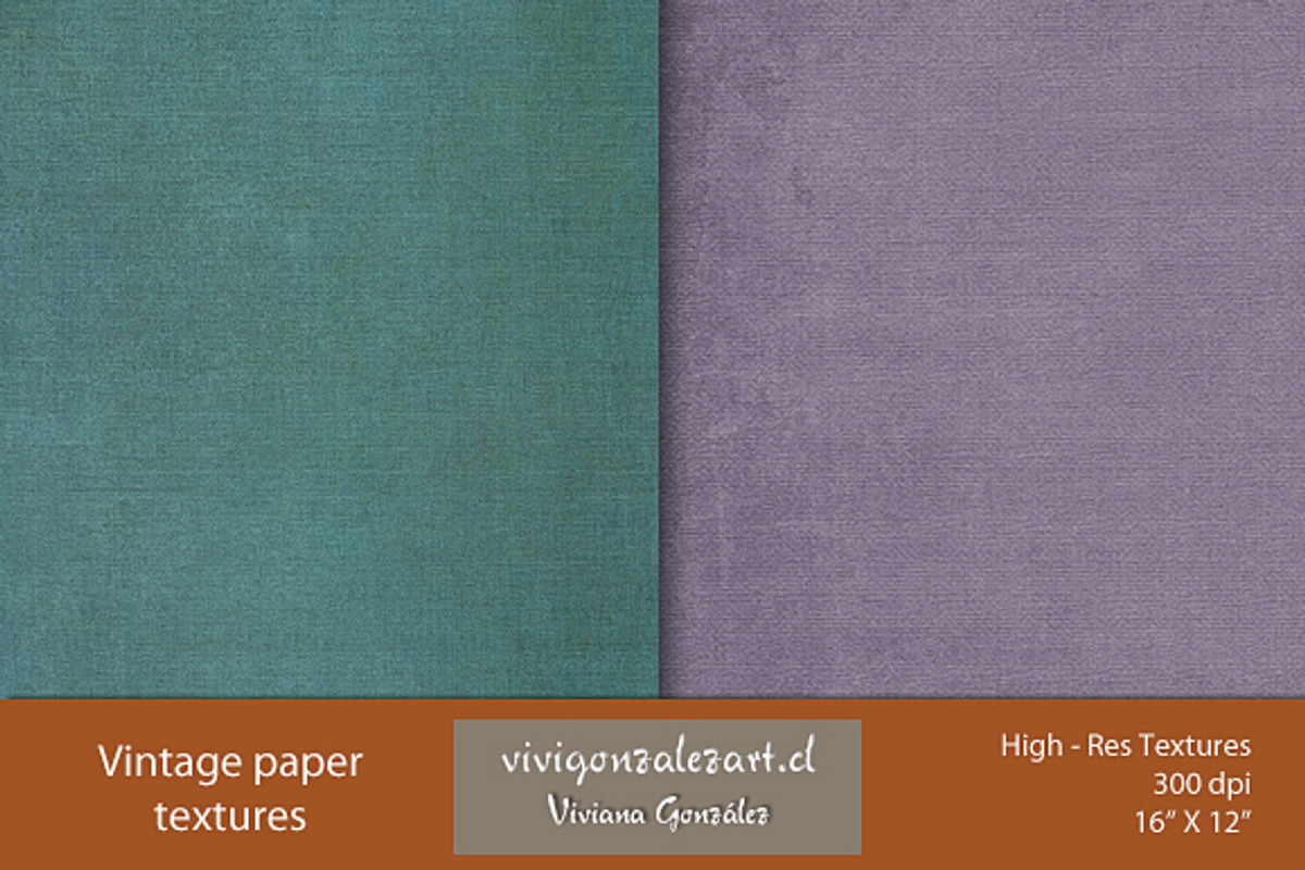 Vintage paper textures (16x12), a Texture Graphic by ViviGonzalezArt (Photo 4 of 4)