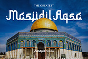 Al Filastiniyyun - Arabic Style Font, a Font by Aksapix Studio (Thumbnail 7 of 10)