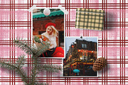 Painterly Christmas Backgrounds, a Background Graphic by SunnyAfternoons (Thumbnail 3 of 16)