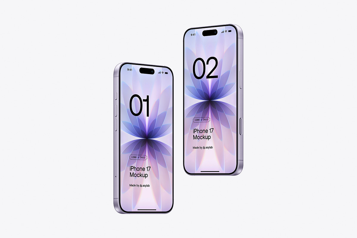 iPhone 17 - 24 Mockups Scenes, an iPhone Mockup by Asylab (Photo 56 of 61)