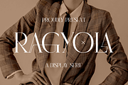 Ragyola A Display Serif Font, a Serif Font by Storytype Studio (Thumbnail 1 of 15)