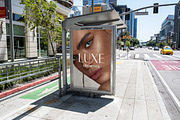 Downtown Bus Stop Billboard Mockup, a Mockup by Area Mockups (Thumbnail 2 of 4)