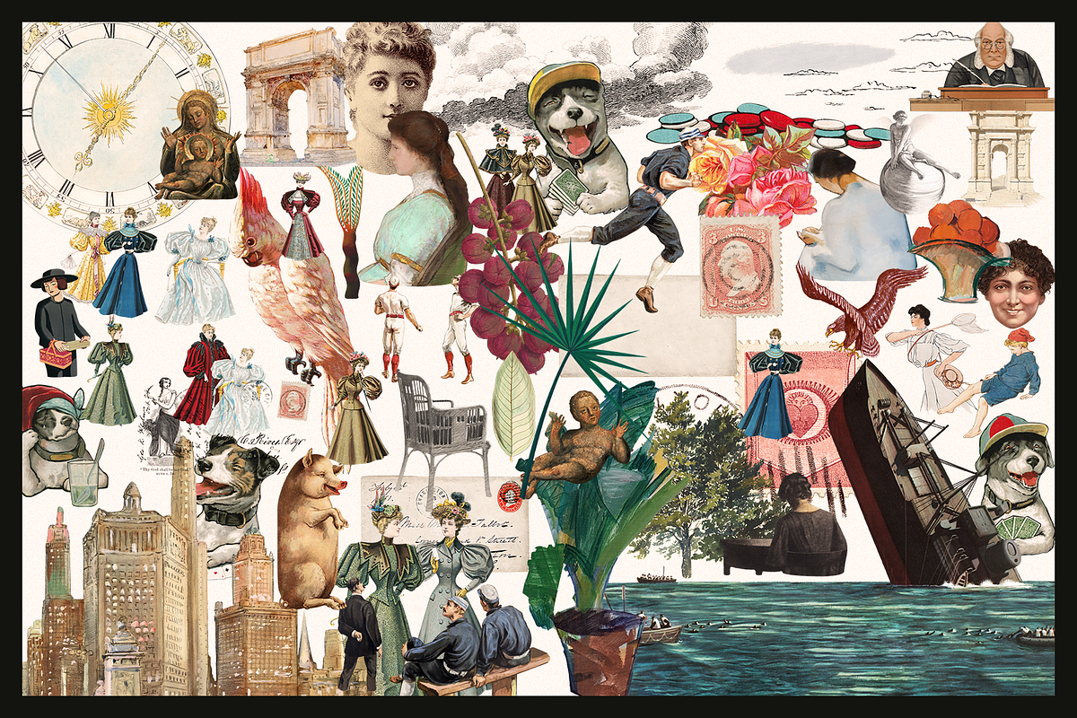 370+ Antique Collage Elements, an Object Graphic by Lilithcollageart (Photo 5 of 9)